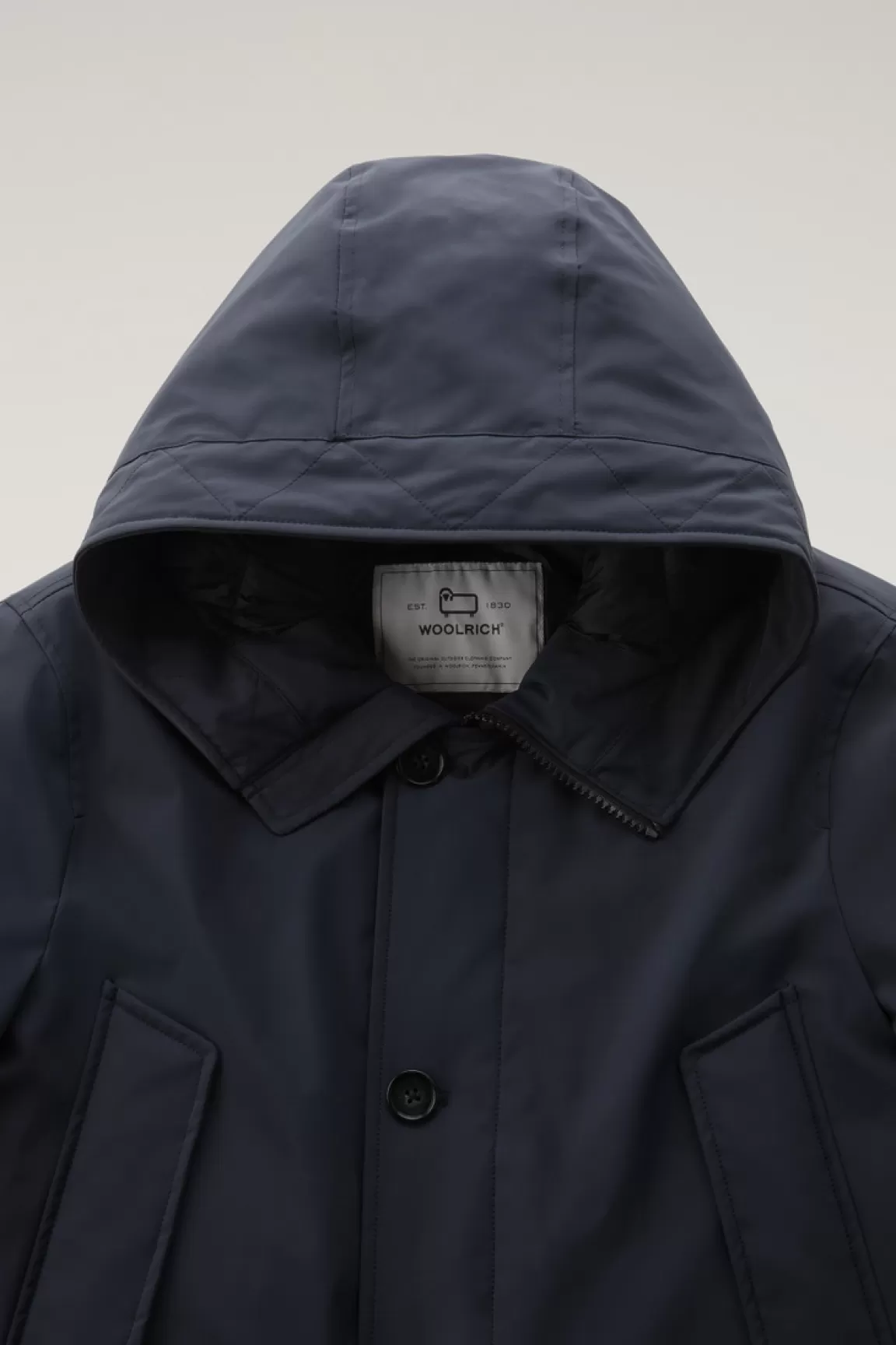 Uomo Woolrich Impermeabili | Parka>Arctic Parka In Nylon Elasticizzato