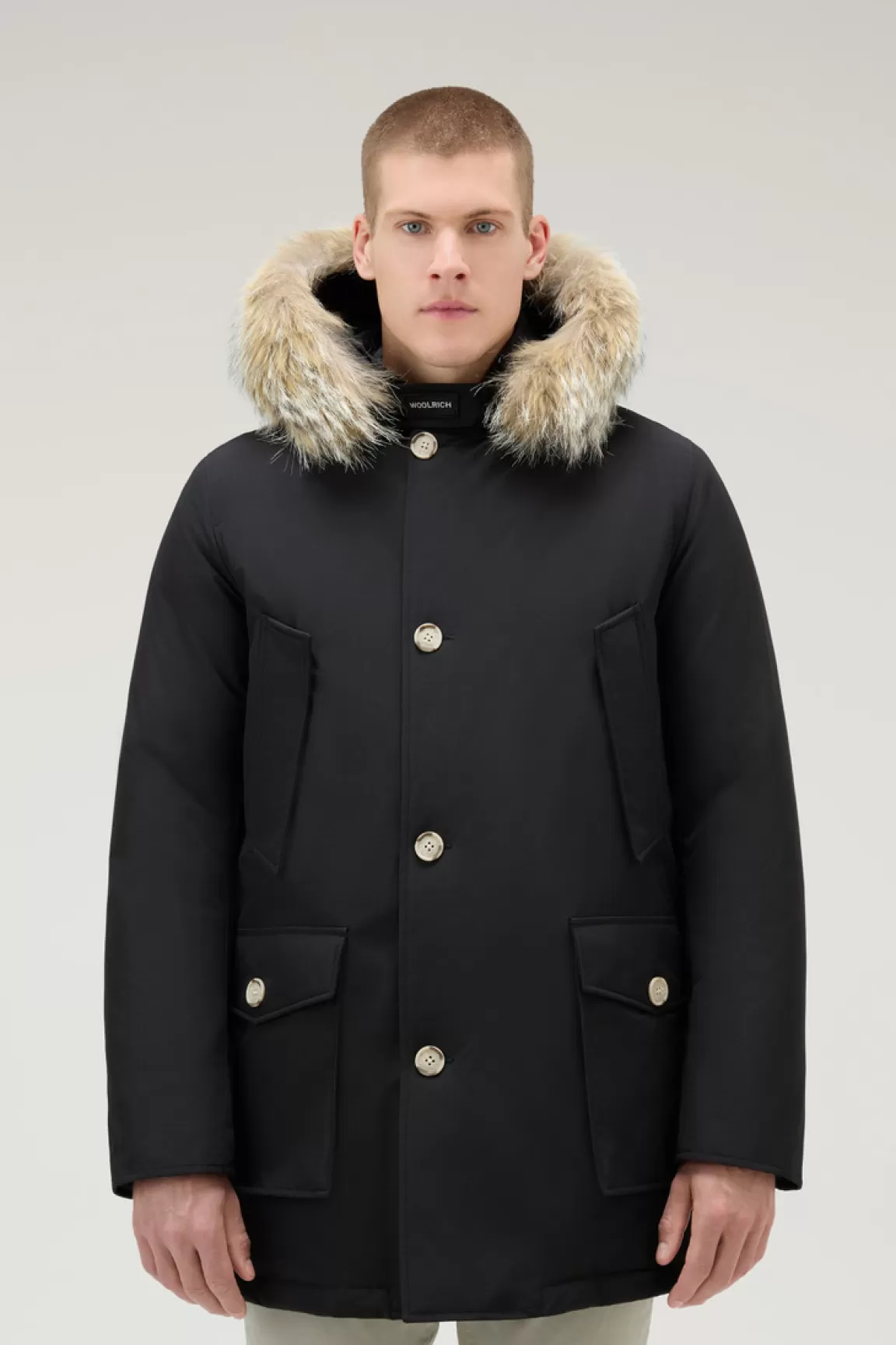 Uomo Woolrich Parka>Arctic Parka In Ramar Cloth Con Pelliccia Removibile