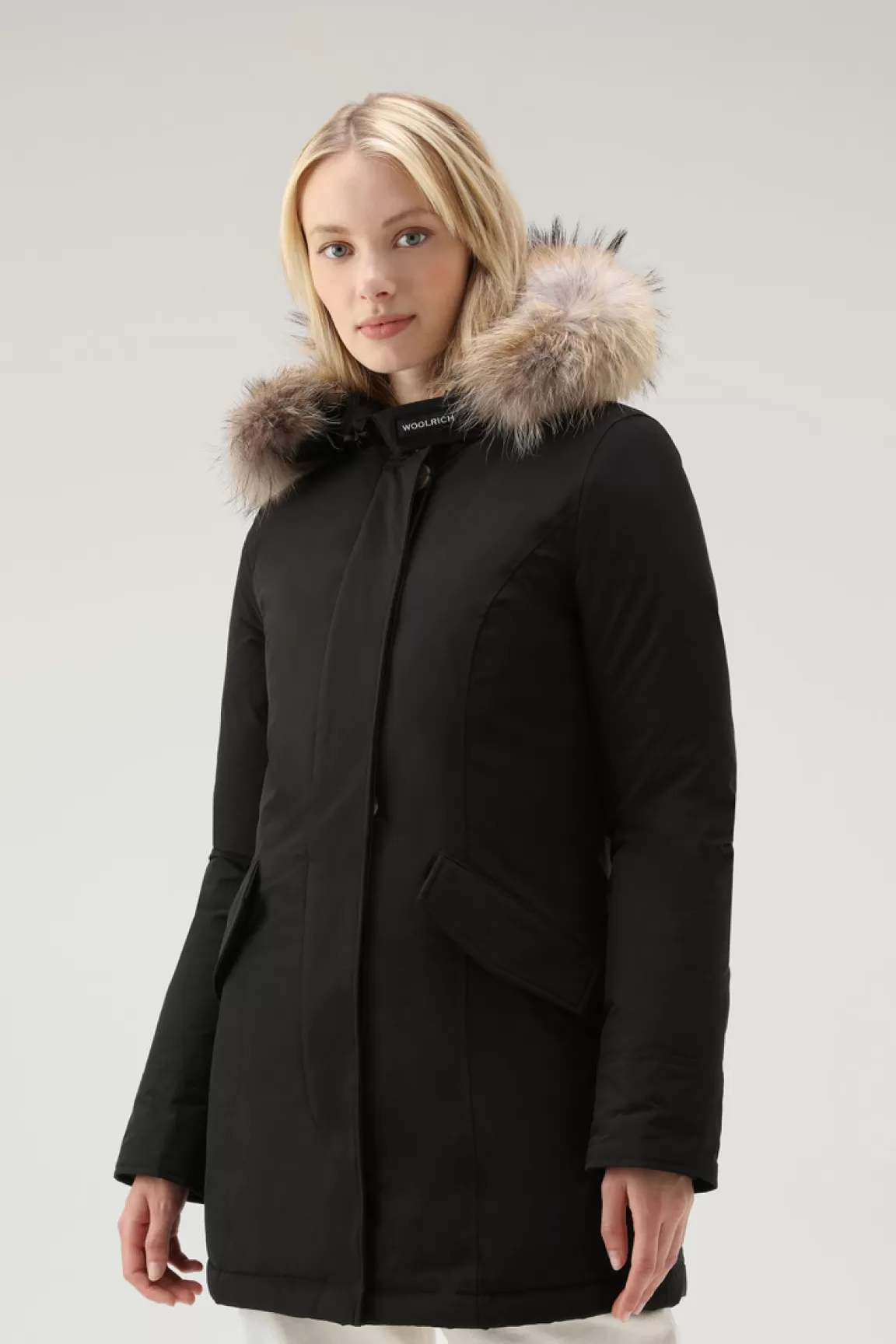 Donna Woolrich Parka>Arctic Parka In Urban Touch Con Pelliccia Removibile