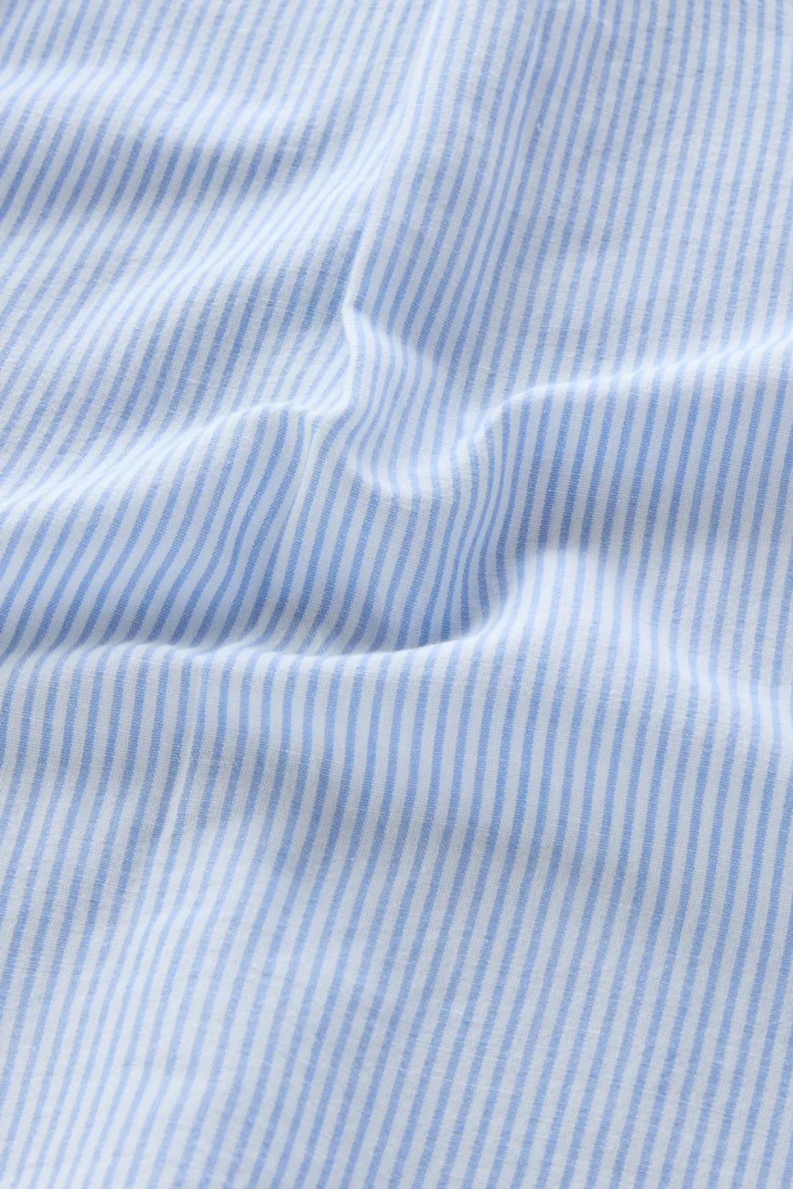Bambino Woolrich Abbigliamento>Camicia Da Bambino In Misto Lino E Cotone A Righe