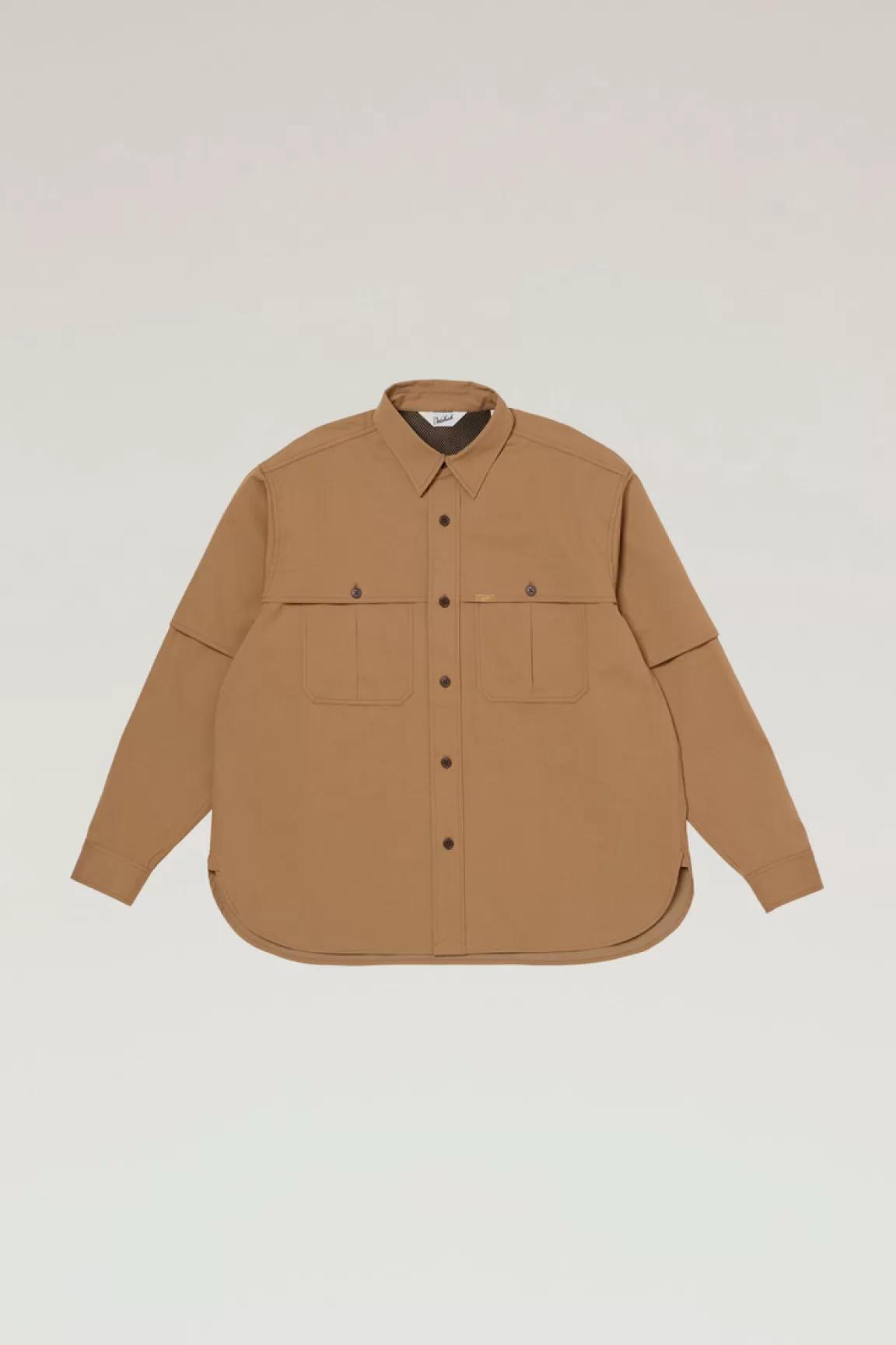 Uomo Woolrich Outdoor Label Designed in Japan | Camicie>Camicia In Cavalry Twill Di Misto Cotone