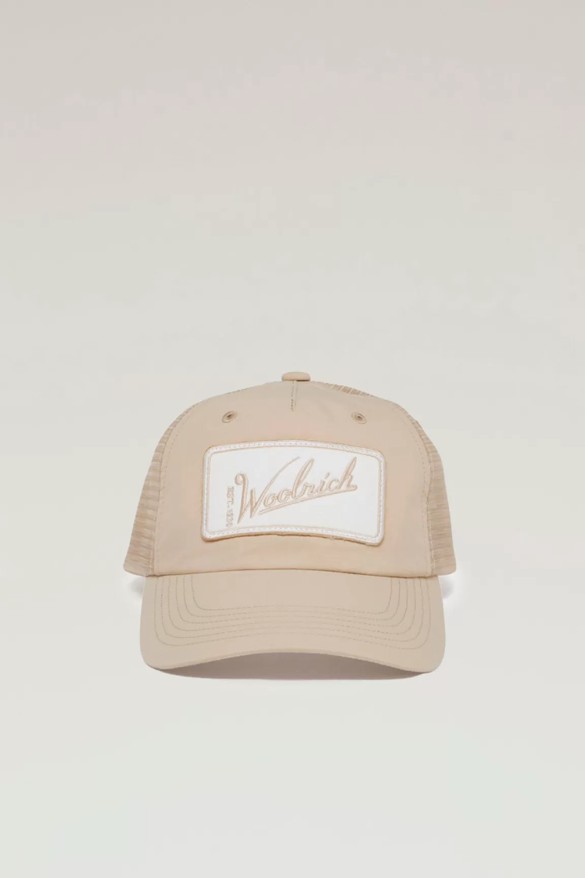 Uomo Woolrich Outdoor Label Designed in Japan | Cappelli e berretti>Cappellino Con Logo In Nylon CORDURA E Cotone Typewriter