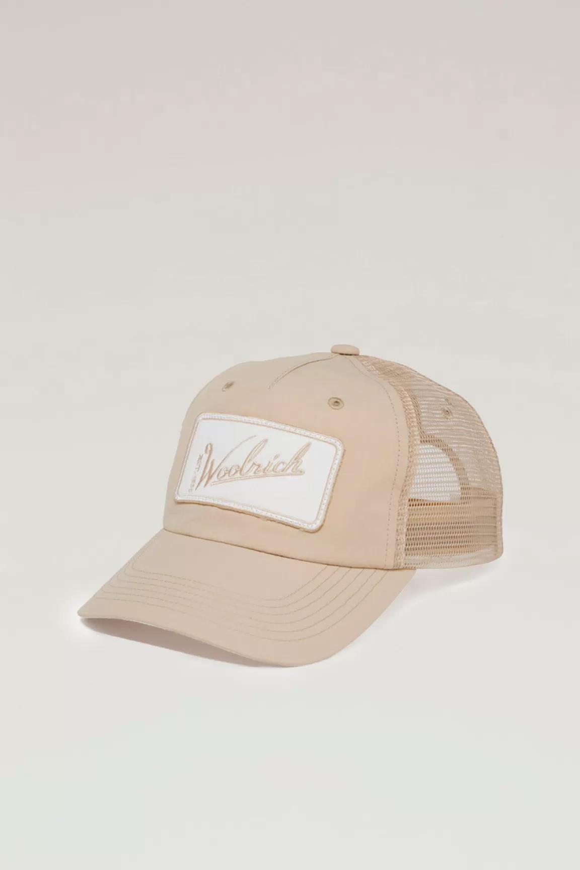 Uomo Woolrich Outdoor Label Designed in Japan | Cappelli e berretti>Cappellino Con Logo In Nylon CORDURA E Cotone Typewriter