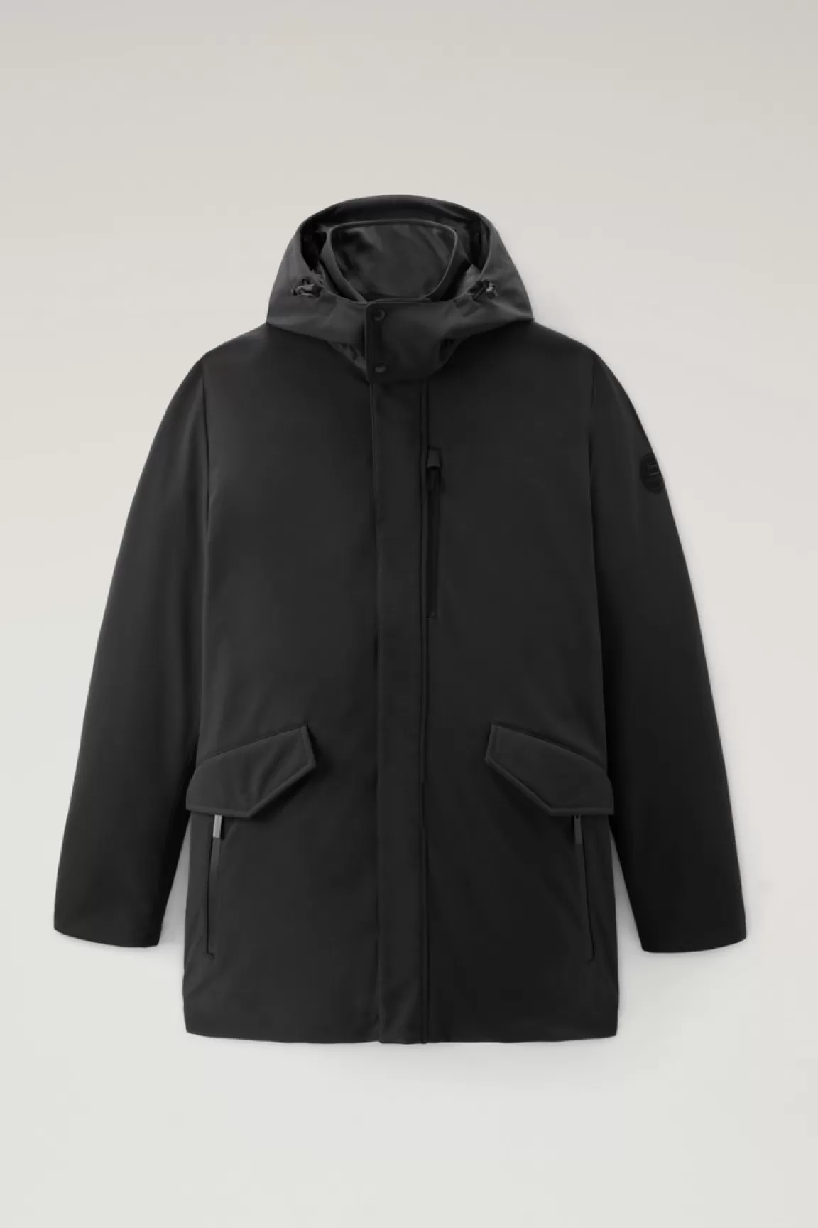 Uomo Woolrich Cappotti | Impermeabili>Cappotto Barrow Mac In Softshell