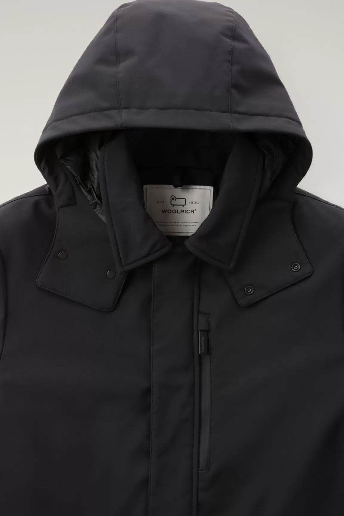 Uomo Woolrich Cappotti | Impermeabili>Cappotto Barrow Mac In Softshell