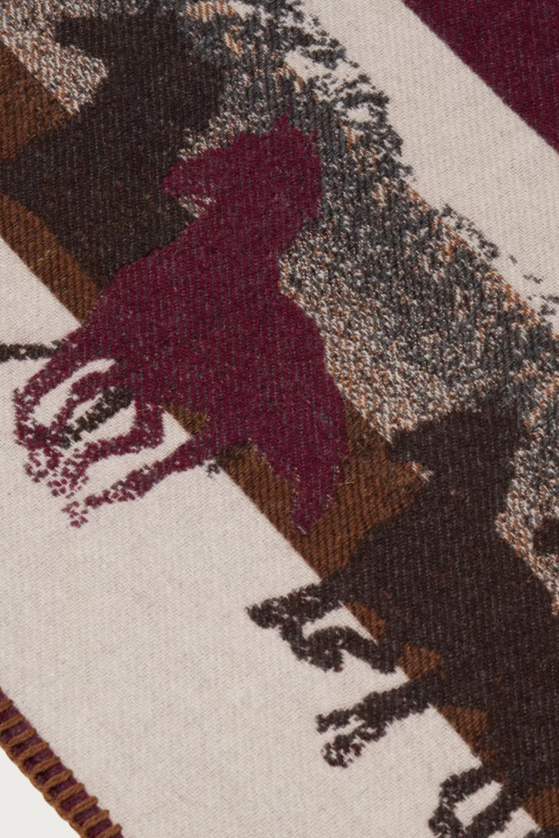 Donna/Uomo Woolrich One Of These Days / Woolrich | Coperte>Coperta In Misto Lana Con Lavorazione In Jacquard - One Of These Days /