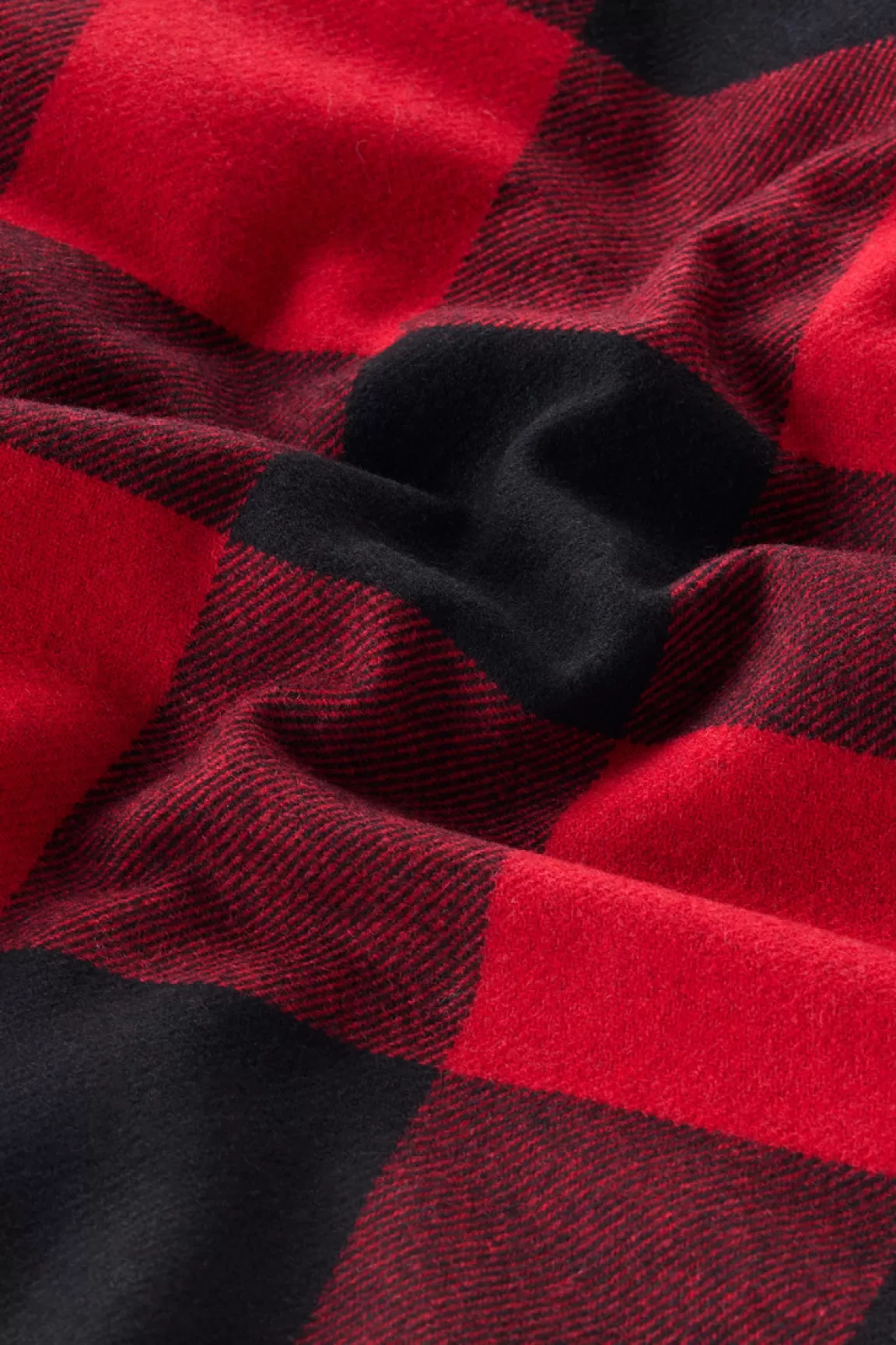 Uomo Woolrich Giacche a camicia | Giacche>Giacca A Camicia Imbottita Alaskan A Quadri In Misto Lana Italiana Riciclata