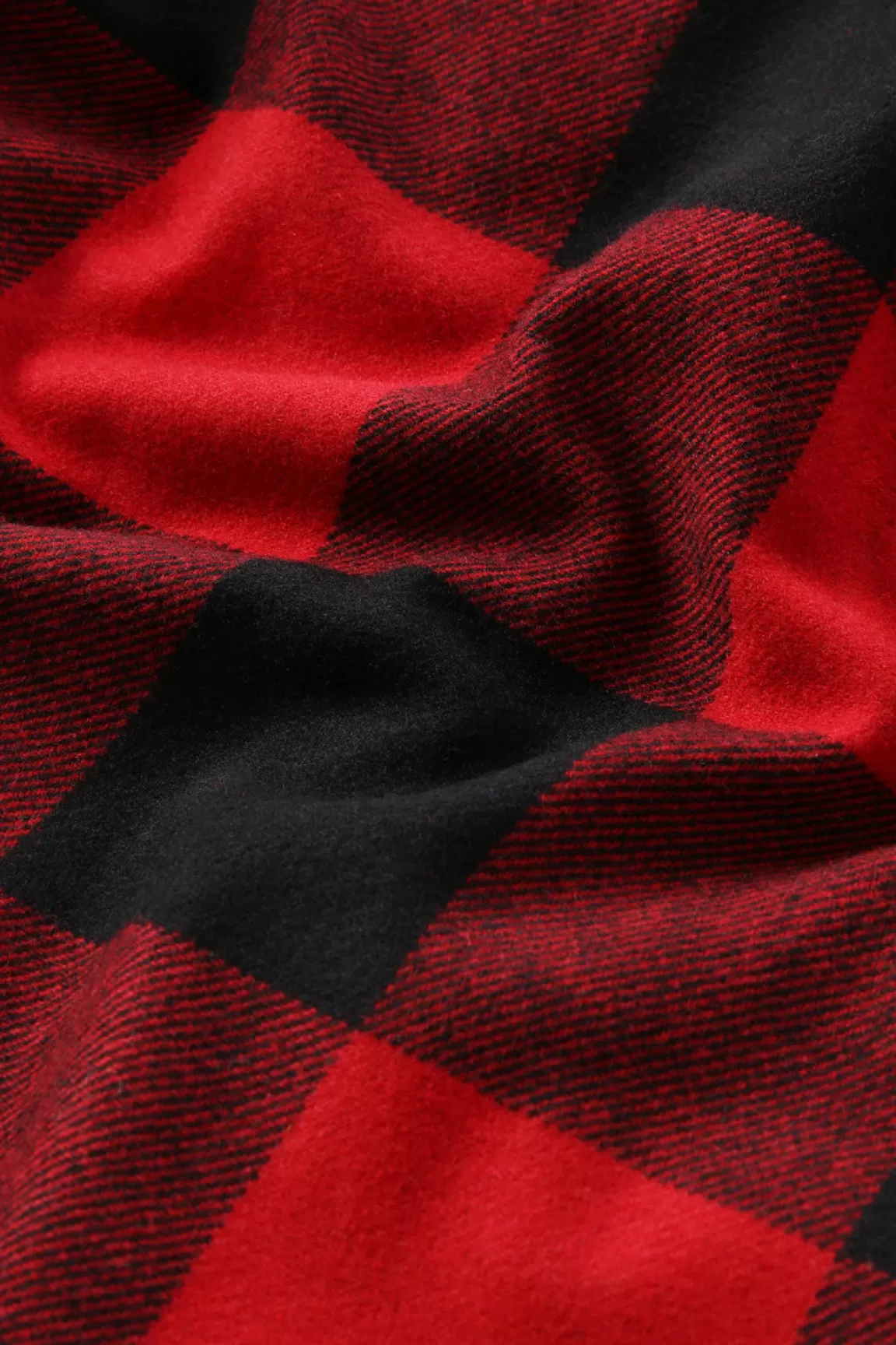 Uomo Woolrich Giacche a camicia | Giacche>Giacca A Camicia Imbottita Alaskan A Quadri In Misto Lana Italiana Riciclata