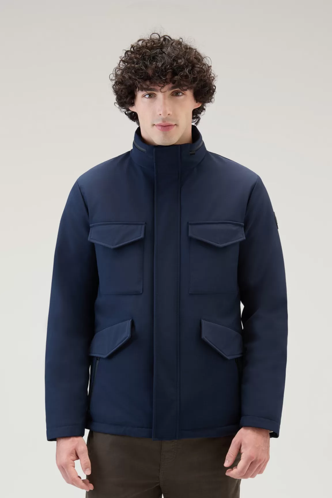 Uomo Woolrich Impermeabili | Giacche>Giacca Field In Tech Softshell