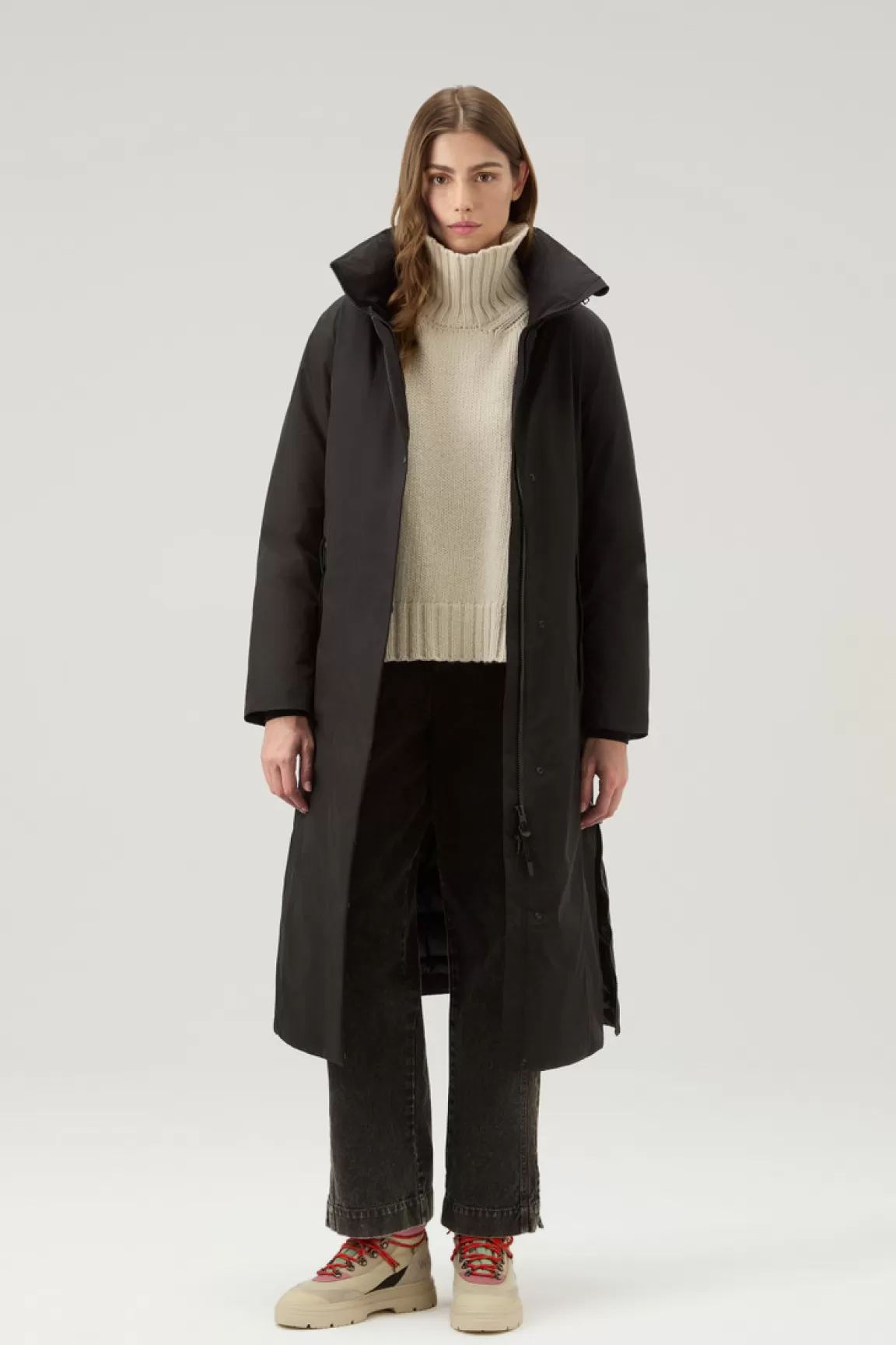 Donna Woolrich Cappotti | Impermeabili>Giacca Lunga High Tech Impermeabile In GORE-TEX Riciclato