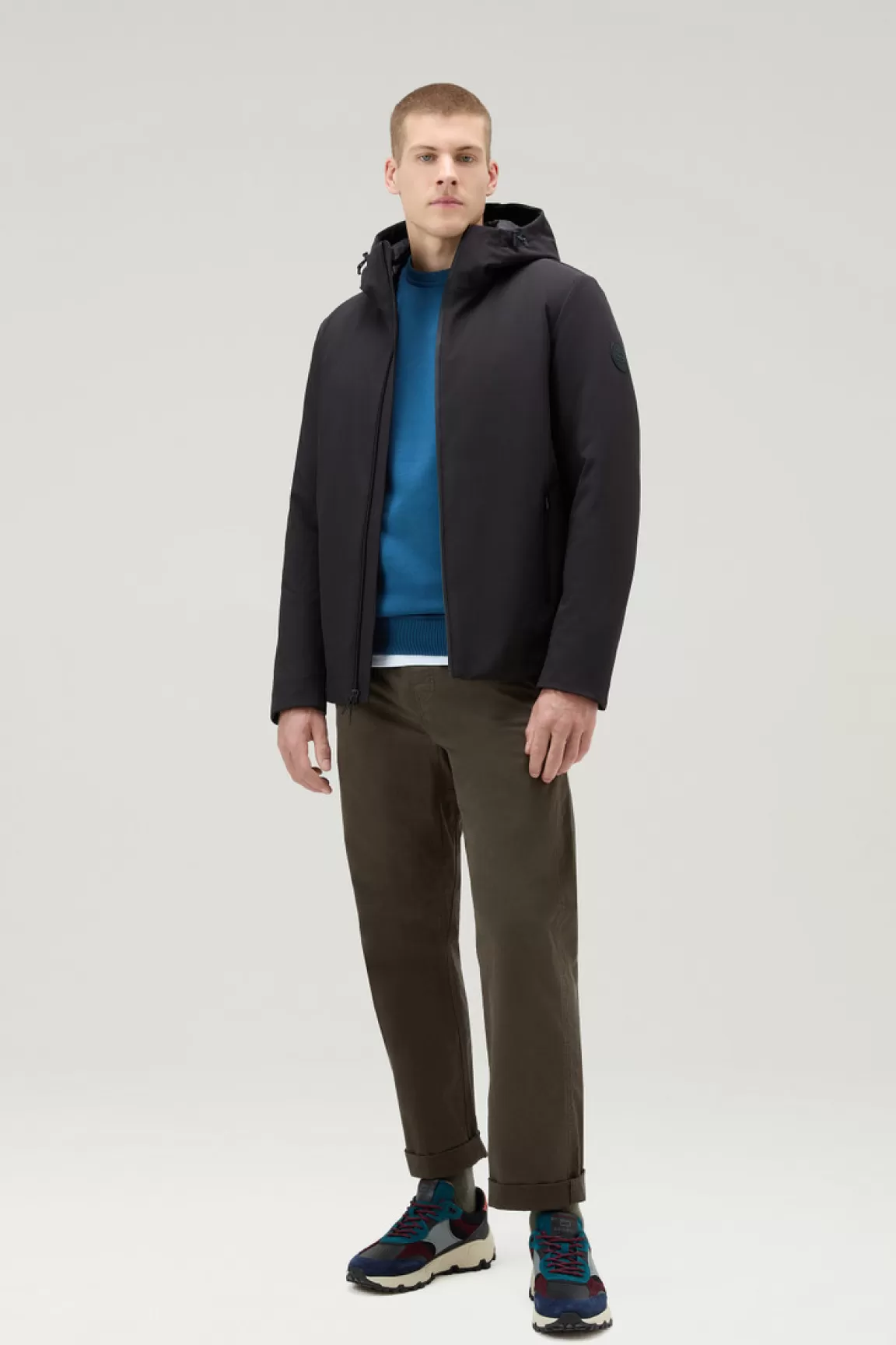 Uomo Woolrich Impermeabili | Giacche>Giacca Pacific In Tech Softshell