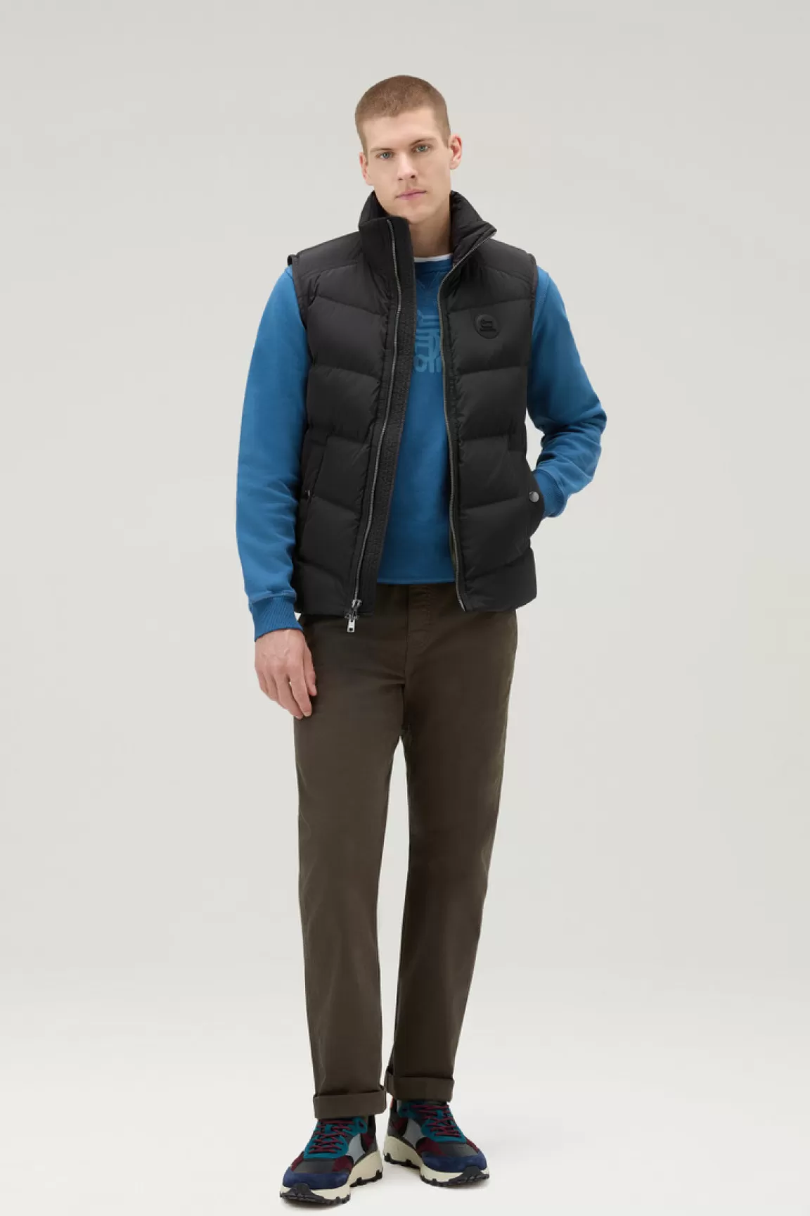 Uomo Woolrich Gilet>Gilet Premium Trapuntato In Nylon Elasticizzato