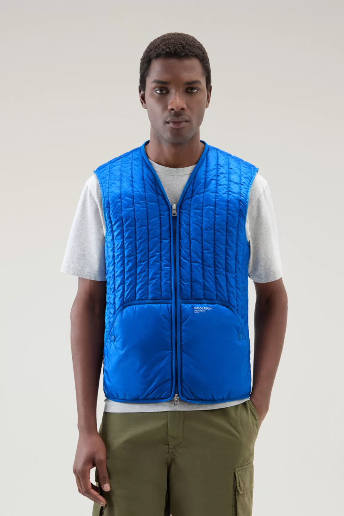 Uomo Woolrich Gilet>Gilet Trapuntato In Pertex Quantum Riciclato