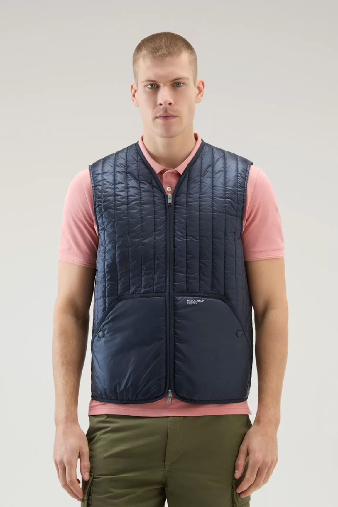 Uomo Woolrich Gilet>Gilet Trapuntato In Pertex Quantum Riciclato