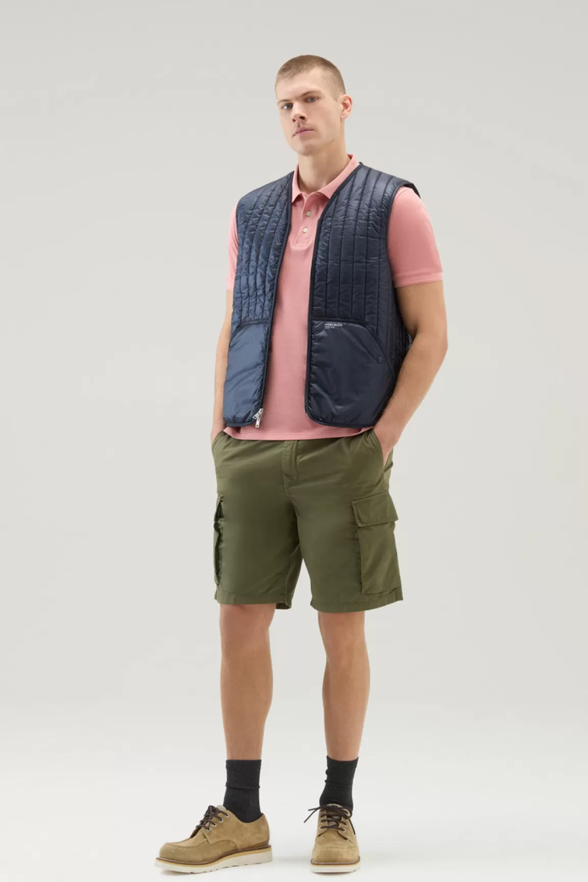 Uomo Woolrich Gilet>Gilet Trapuntato In Pertex Quantum Riciclato