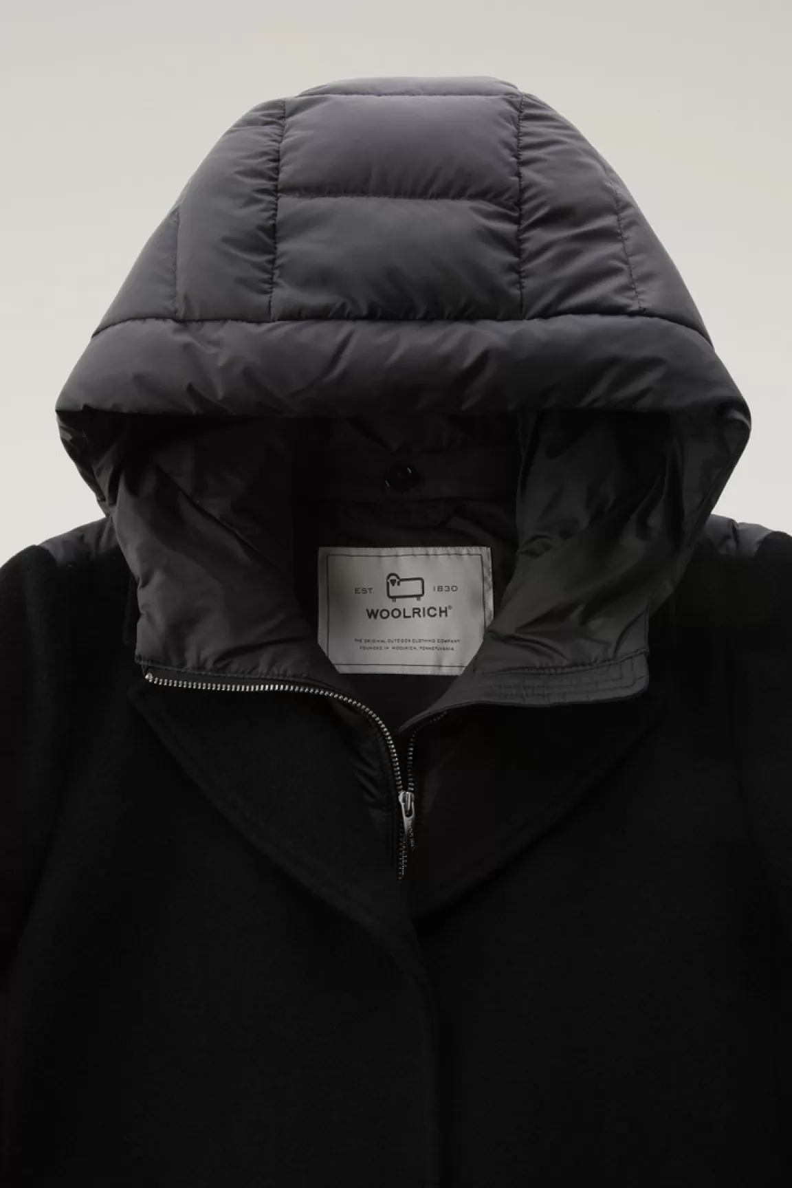 Donna Woolrich Parka>Kuna Parka In Misto Lana E Cashmere