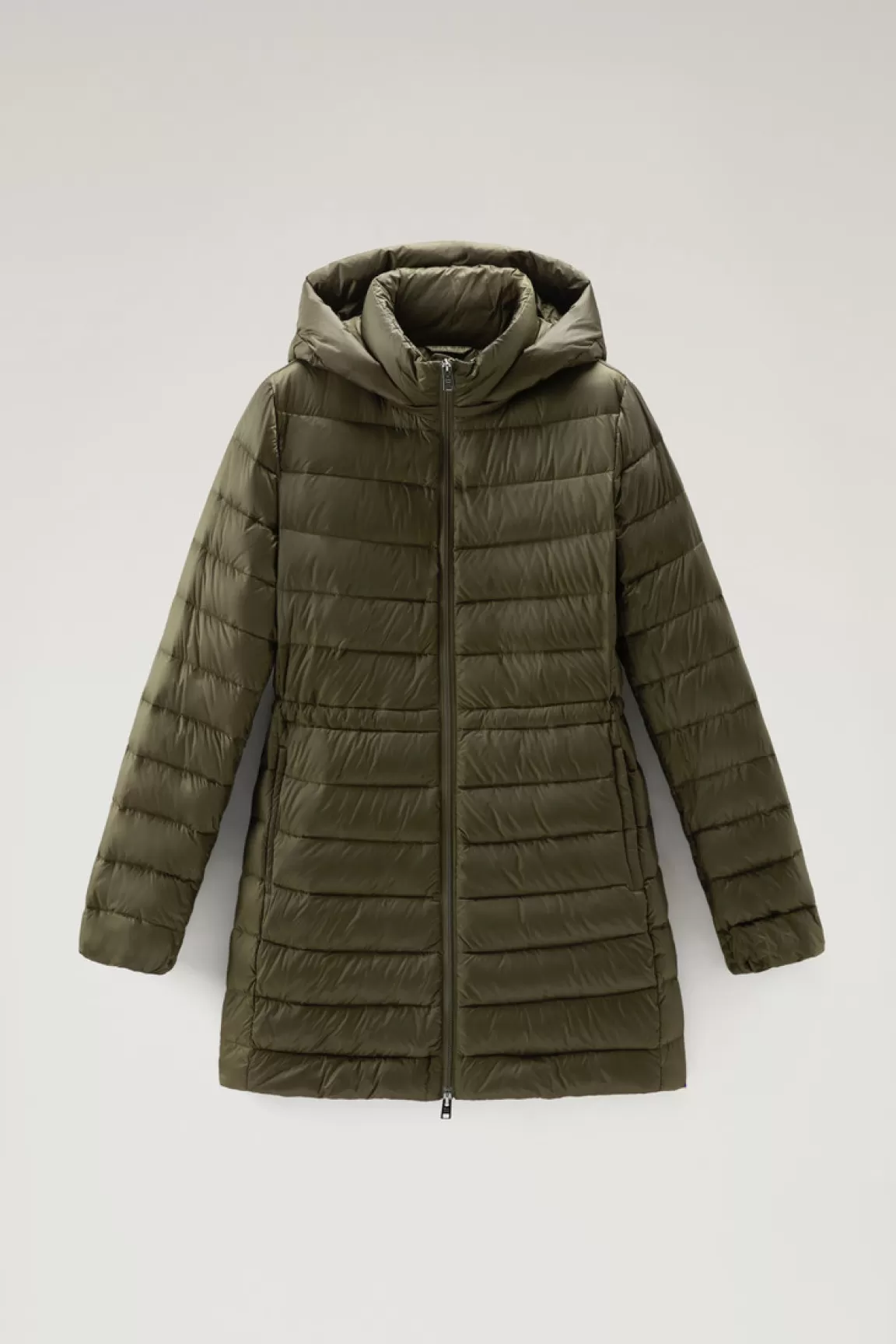 Donna Woolrich Parka>Military Parka 3 In 1 In Ramar Cloth Con Giacca Trapuntata Removibile