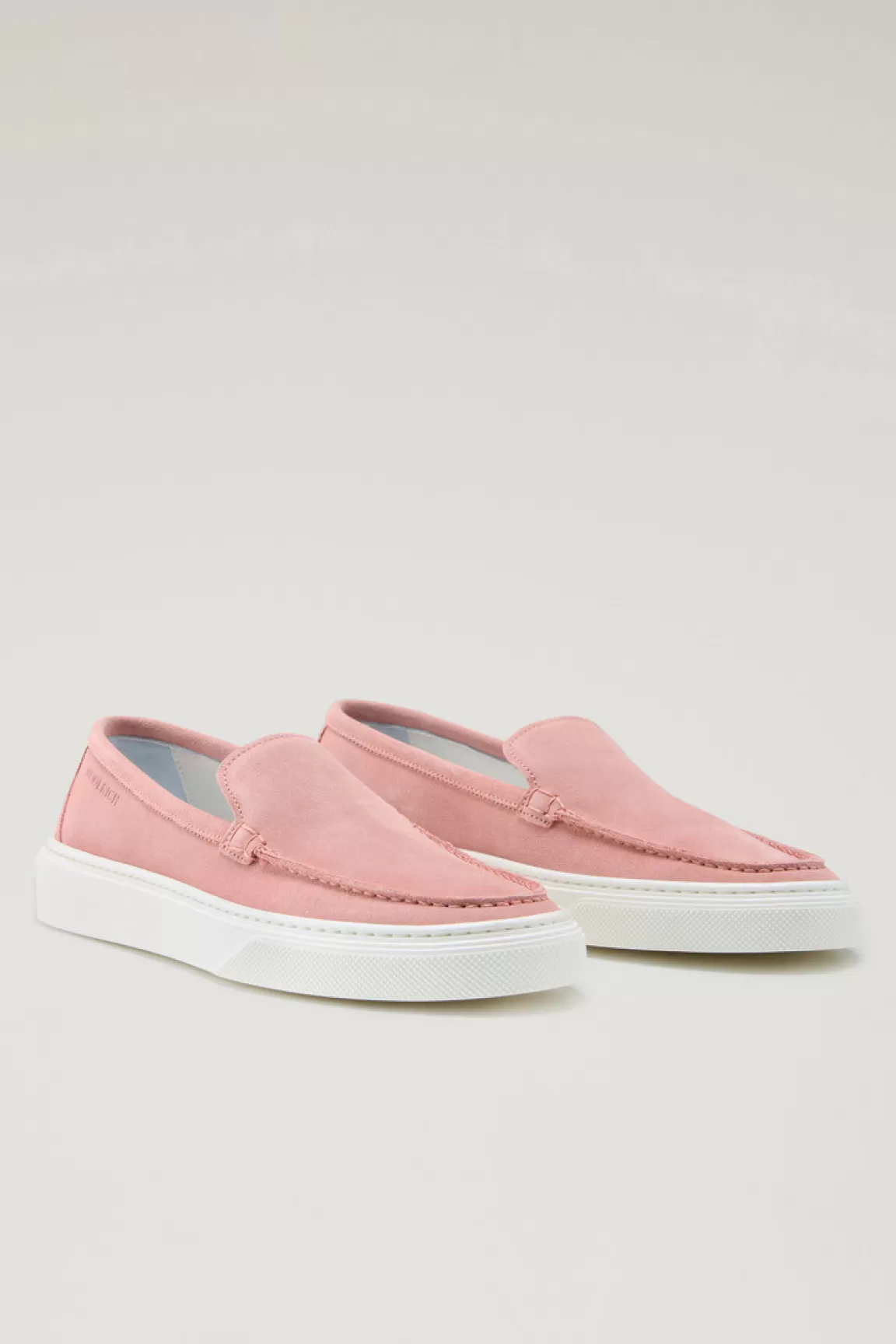 Donna Woolrich Scarpe da barca e sandali>Mocassini Slip-on In Pelle Scamosciata