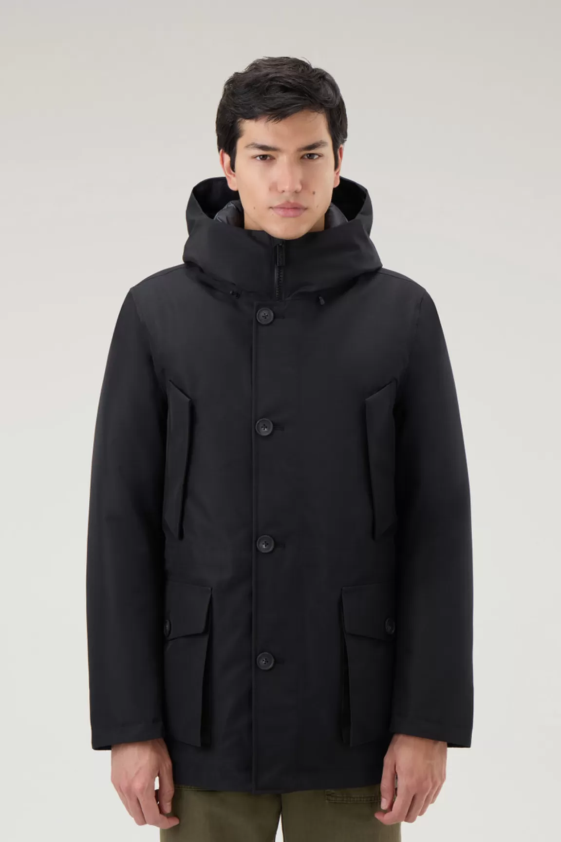 Uomo Woolrich Impermeabili | Giacche>Mountain Parka Impermeabile In GORE-TEX Con Cappuccio