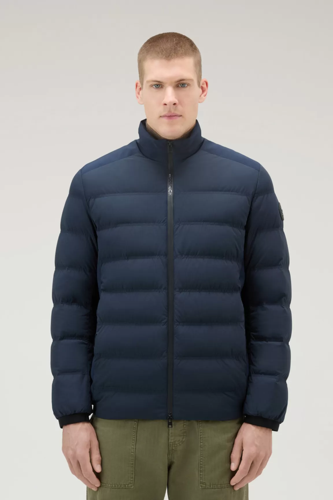 Uomo Woolrich Piumini | Giacche>Piumino Bering In Nylon Elasticizzato