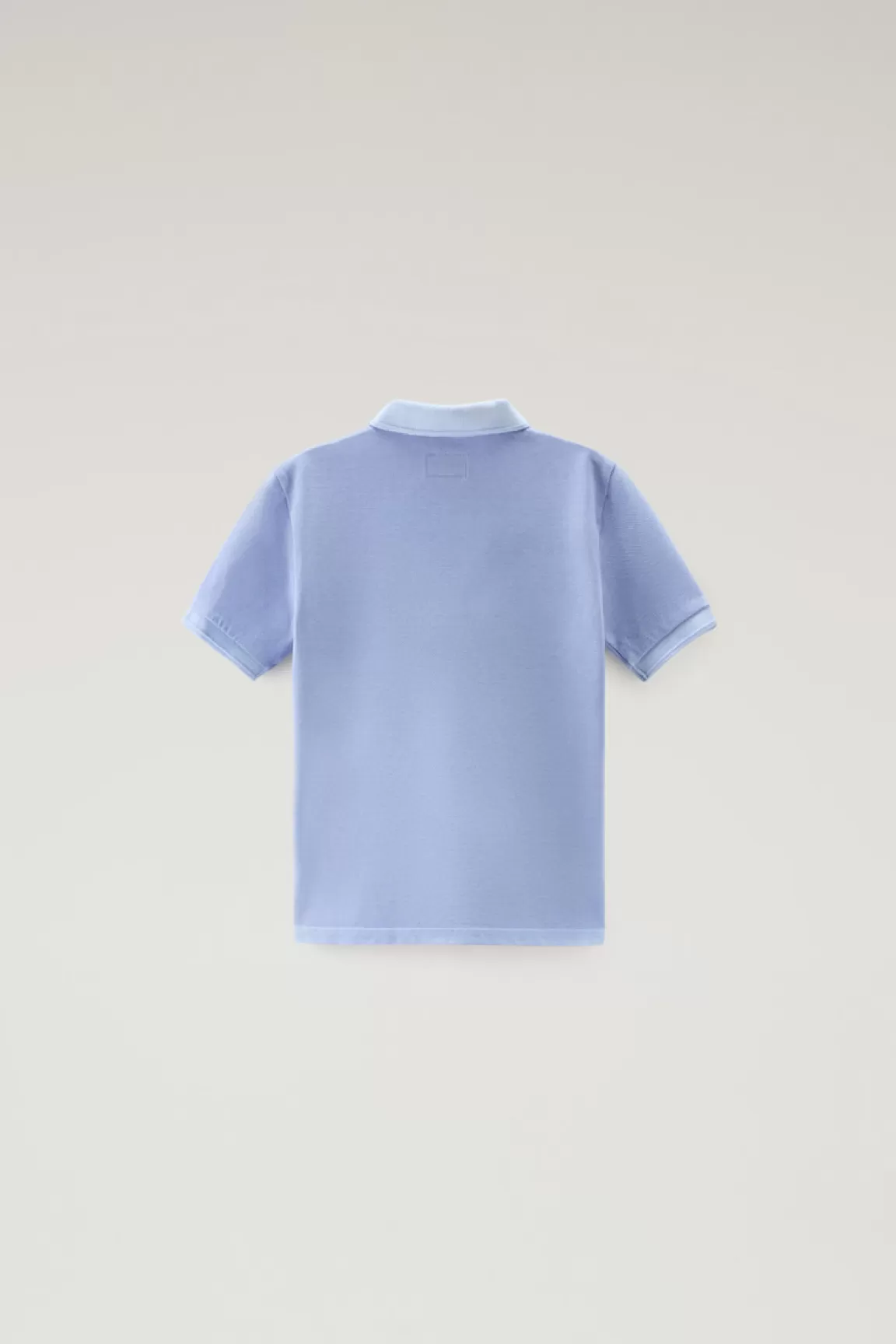 Bambino Woolrich Abbigliamento>Polo Mackinack Da Bambino Tinta In Capo In Cotone Elasticizzato