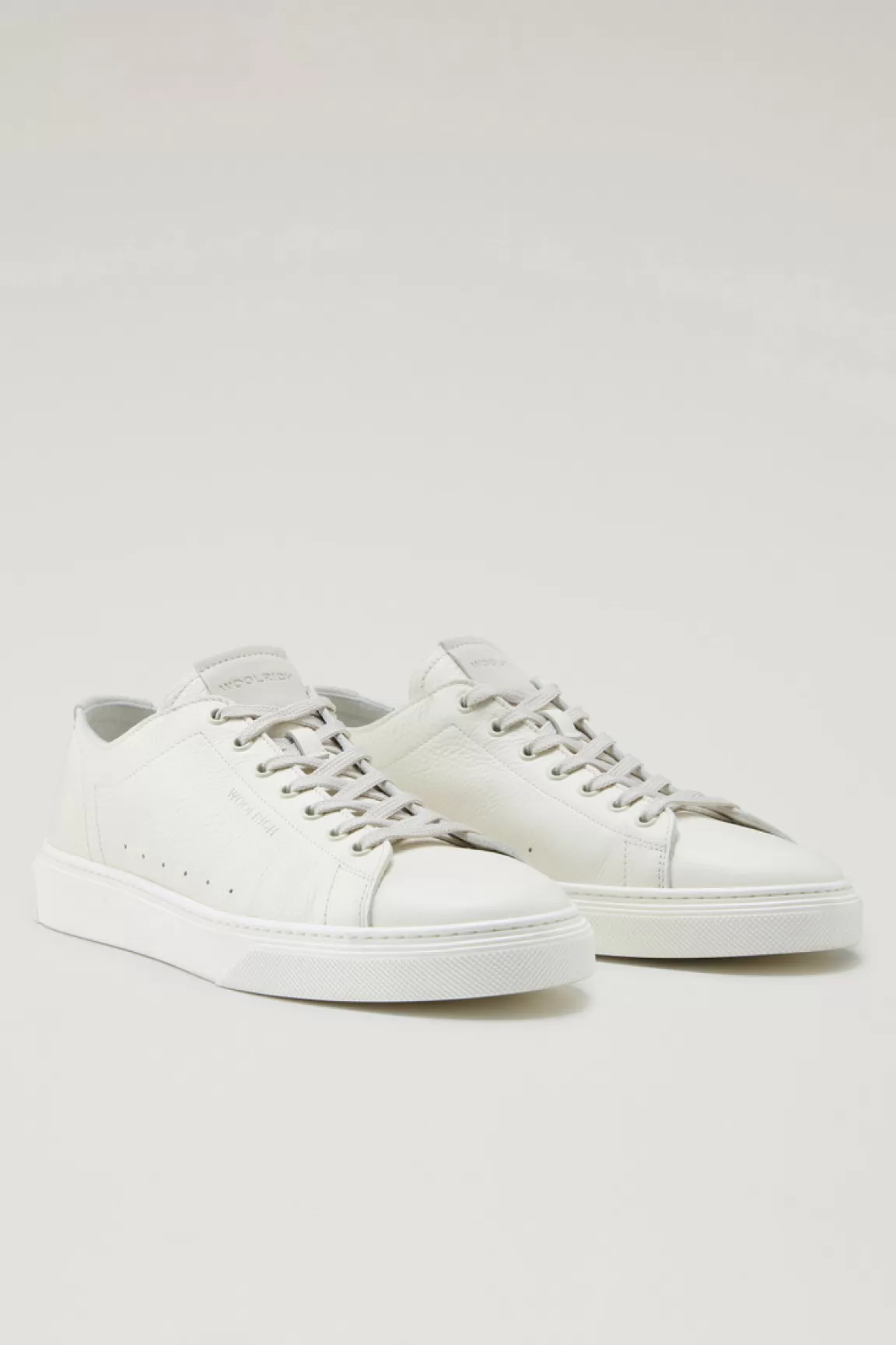 Uomo Woolrich Sneakers>Sneakers Cloud Court In Pelle Bottalata