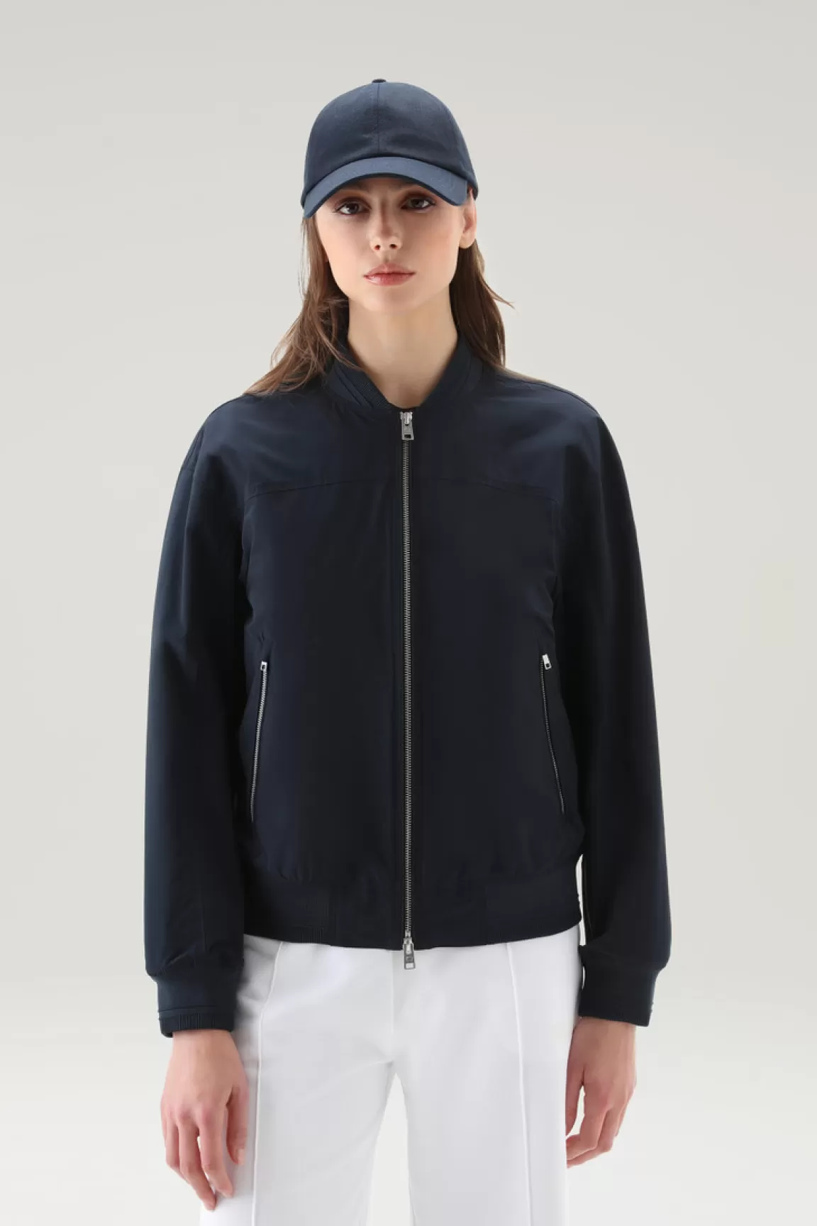 Donna Woolrich Bomber | Giacche>Summer Bomber In Urban Touch