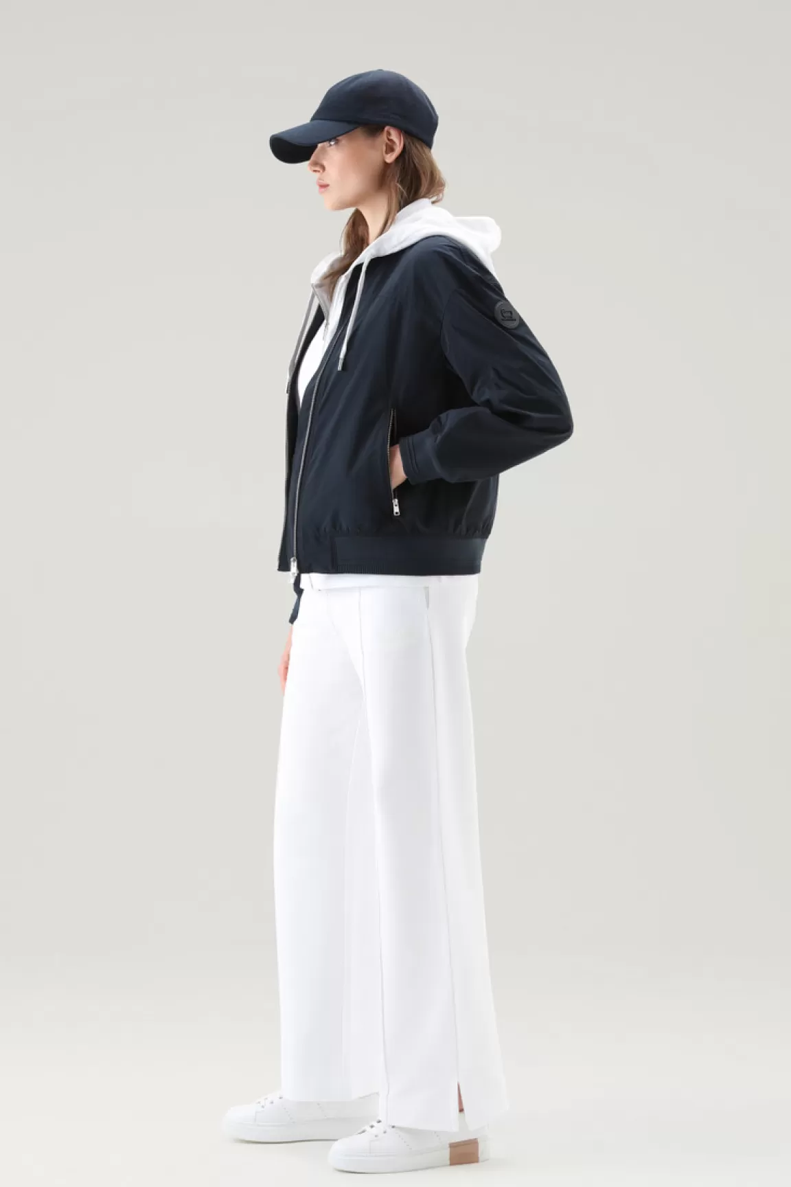 Donna Woolrich Bomber | Giacche>Summer Bomber In Urban Touch