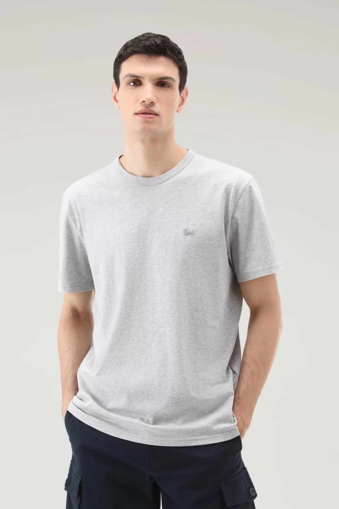 Uomo Woolrich T-shirt>T-shirt Sheep In Puro Cotone