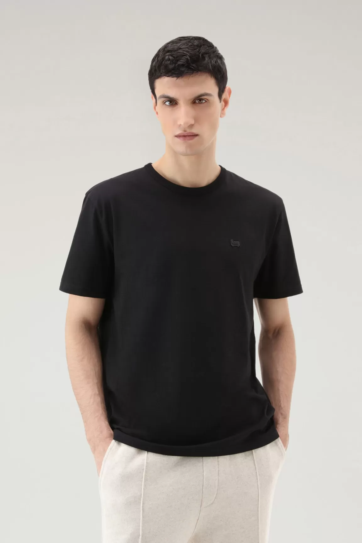 Uomo Woolrich T-shirt>T-shirt Sheep In Puro Cotone