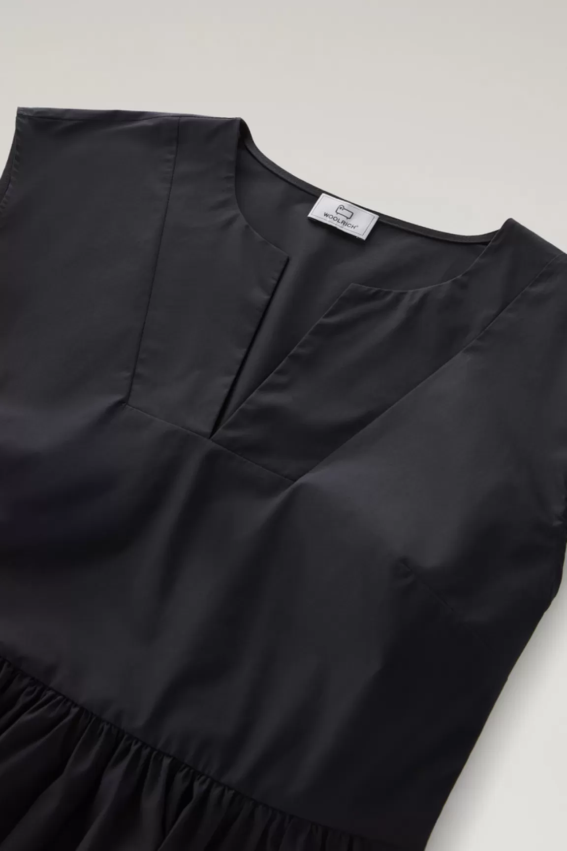 Donna Woolrich Vestiti e gonne>Vestito Corto In Popeline Di Puro Cotone